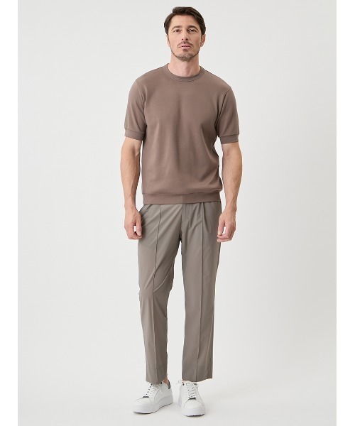 AOURE（アウール） スラックス CREPE WEAVE SETUP PANTS メンズ