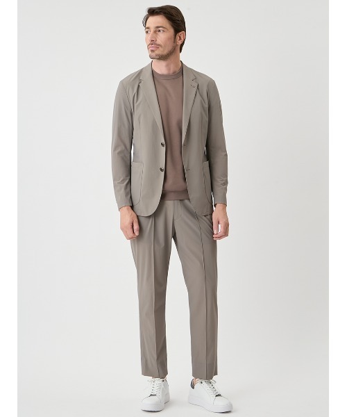 AOURE（アウール） スラックス CREPE WEAVE SETUP PANTS メンズ