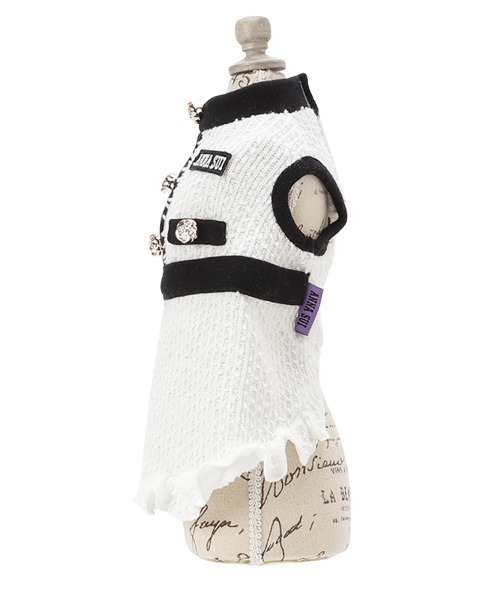 ANNA SUI（アナスイ） 犬 服 ANNA SUI/ツイード風ニットワンピース