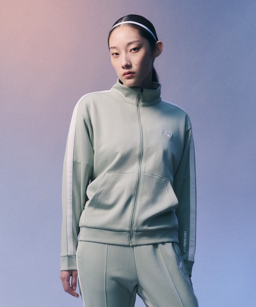 トップス NEW BALANCE track jacket New Balance Fullzip Trackjacket（ニューバランス フルジップ
