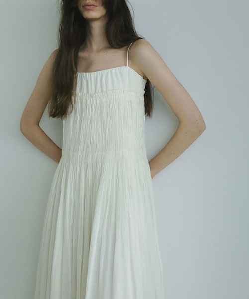 ETRE TOKYO インドコットンエアリーキャミワンピース ETRE TOKYO（エトレトウキョウ） ワンピース インドコットンエアリー