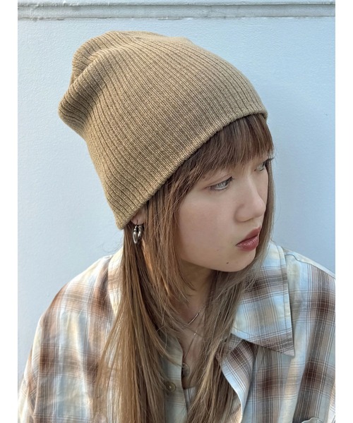 Ungrid（アングリッド） ニット帽 ニットキャップ リブ編みニット帽