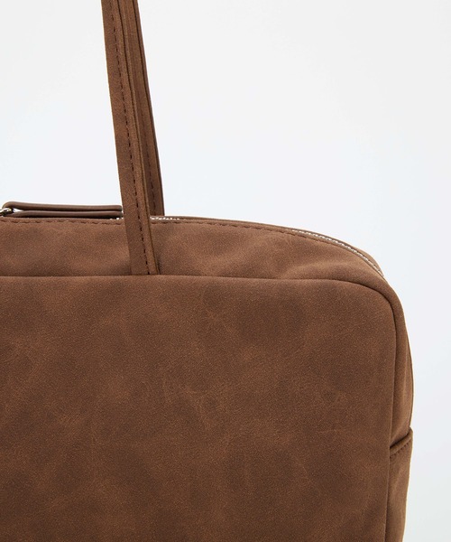 EFOLE ボストンバッグ 「ZOZO限定」Suede wide boston/スエードワイド