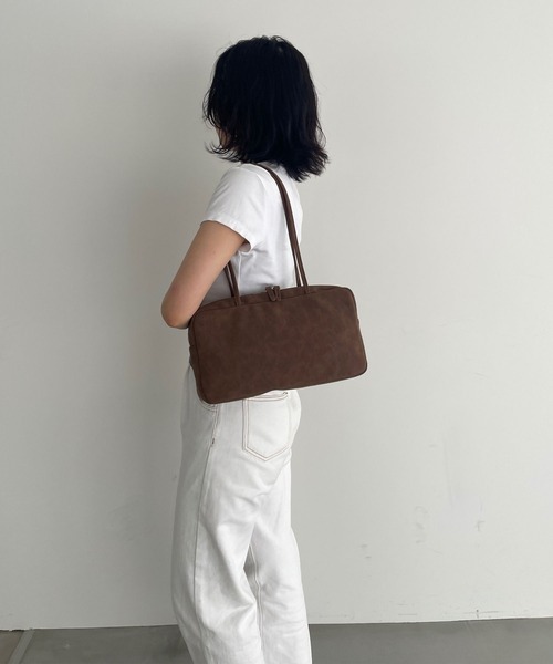 EFOLE（エフォル） ボストンバッグ 「ZOZO限定」Suede wide boston