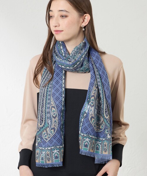 SCARF ストール マフラー BINDAペイズリーストール レディース