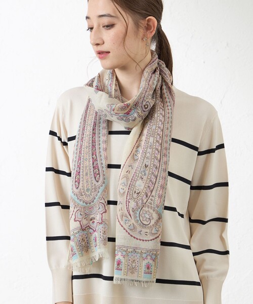 SCARF ストール マフラー BINDAペイズリーストール レディース