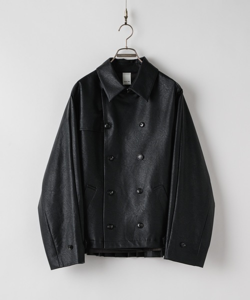 Casper John（キャスパージョン） トレンチコート コート Back pleats