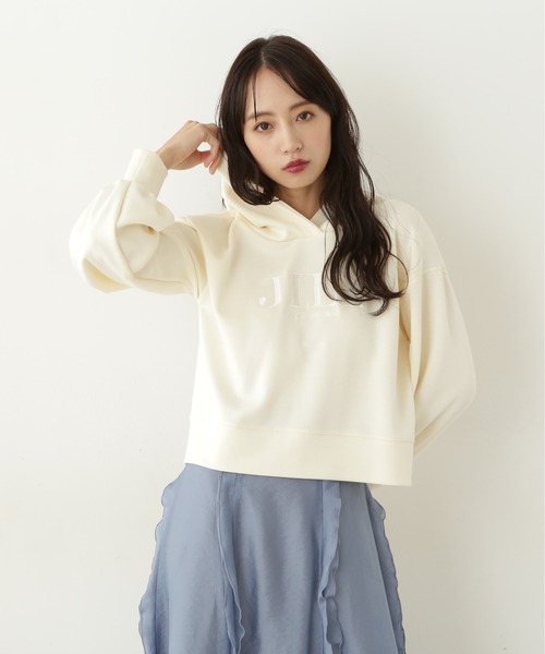 「JILL by JILL STUART」 プルオーバーパーカー FREE ピンク レディース_画像6