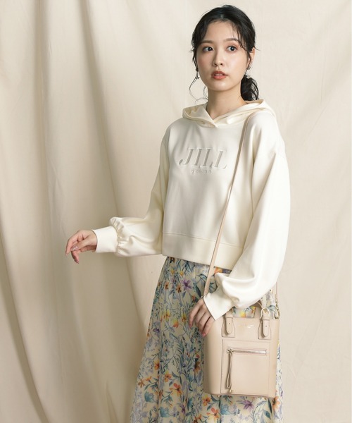 「JILL by JILL STUART」 プルオーバーパーカー FREE ピンク レディース_画像9