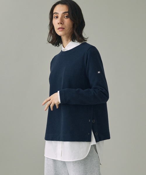 トレーナー エーグルSサイズ AIGLE（エーグル） トレーナー スウェット UVカット 吸水速乾 クルー