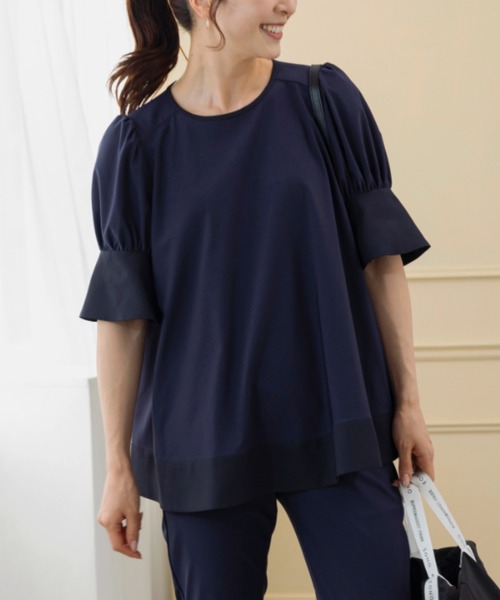 「Sono」 半袖カットソー F ホワイト レディース_画像2