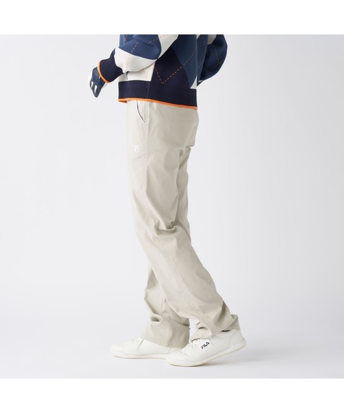 FILA GOLF パンツ フィラゴルフ ゴルフウェア ワンポイント ロゴ 吸水