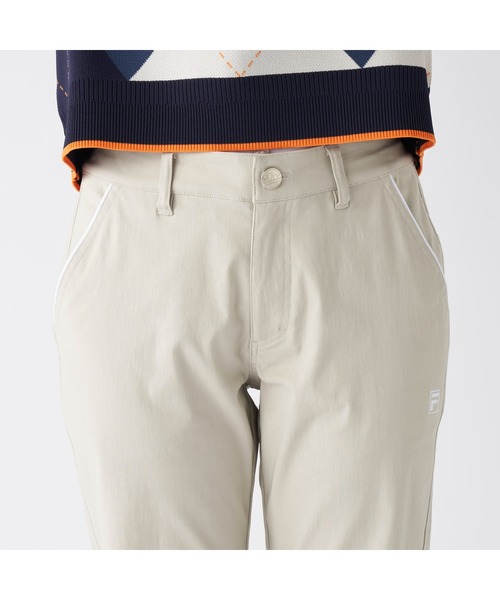 FILA GOLF パンツ フィラゴルフ ゴルフウェア ワンポイント ロゴ 吸水