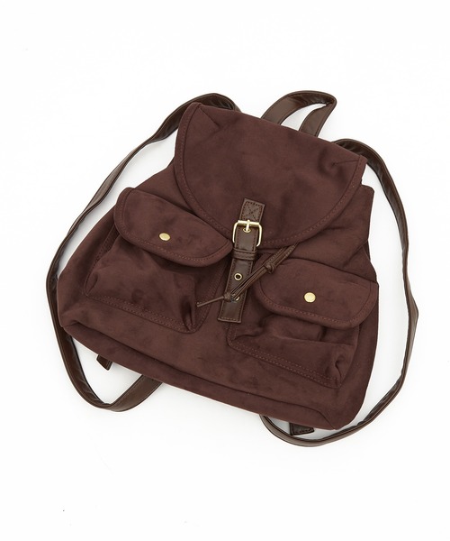 デイバック リュック an meets zakka レトロフラップスウェード