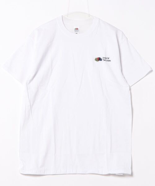「FRUIT OF THE LOOM」 半袖Tシャツ M ホワイト メンズ_画像3
