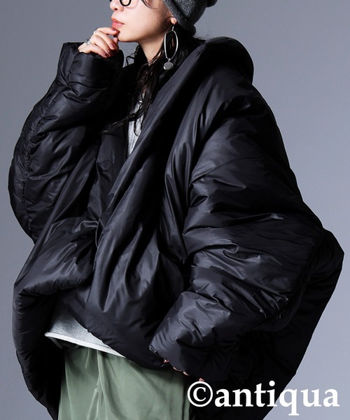 antiqua（アンティカ） コート アウター ドルマン中綿ジャケット