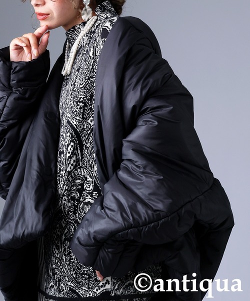 antiqua（アンティカ） コート アウター ドルマン中綿ジャケット