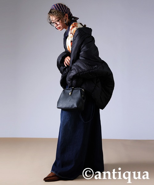 antiqua（アンティカ） コート アウター ドルマン中綿ジャケット