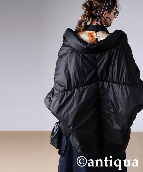 antiqua（アンティカ） コート アウター ドルマン中綿ジャケット