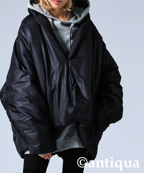 antiqua（アンティカ） コート アウター ドルマン中綿ジャケット