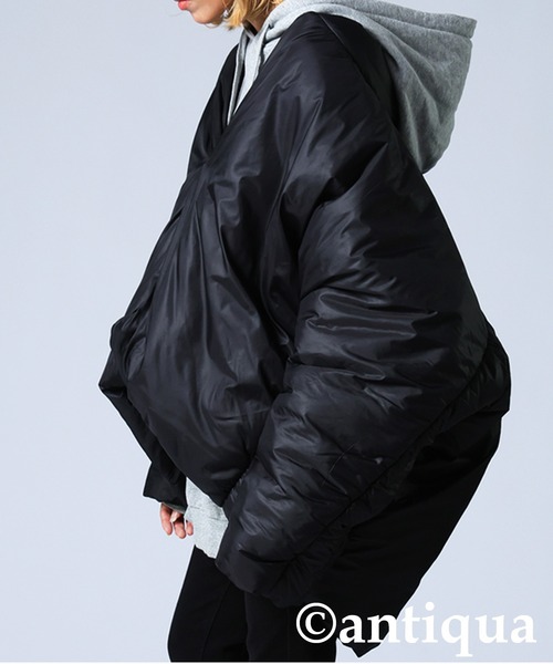 antiqua（アンティカ） コート アウター ドルマン中綿ジャケット