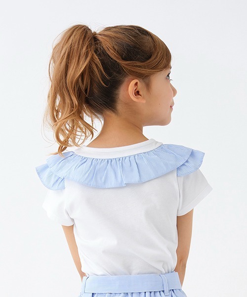「kate spade new york kids」 「KIDS」半袖Tシャツ 110cm オフホワイト キッズ_画像8