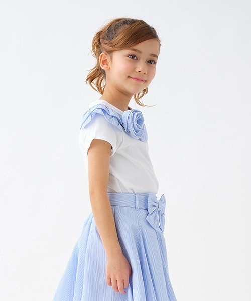 「kate spade new york kids」 「KIDS」半袖Tシャツ 110cm オフホワイト キッズ_画像9