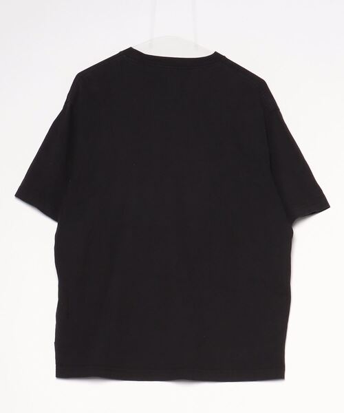 「POLeR」 ワンポイント半袖Tシャツ M ブラック メンズ_画像2