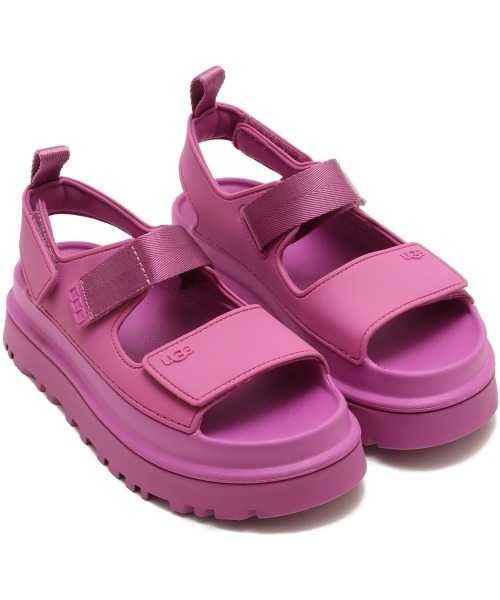 「UGG」 フラットサンダル 24.0cm アイボリー レディース_画像3