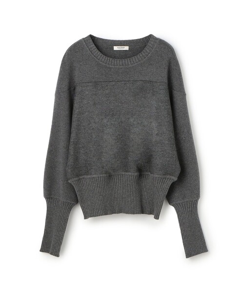MACPHEE（マカフィー） tシャツ ニットコンビジャージー クルーネック 