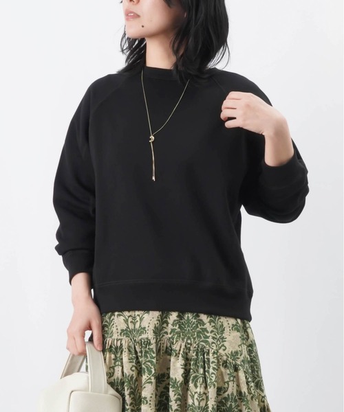 「LUCA/LADY LUCK LUCA」 スウェットカットソー FREE モカ レディース_画像8