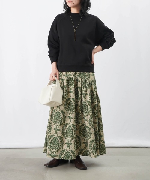 「LUCA/LADY LUCK LUCA」 スウェットカットソー FREE モカ レディース_画像9