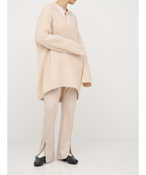 YENN ニット セーター 「 YENN / イエン 」ALPACA MIX TUNIC PULLOVER