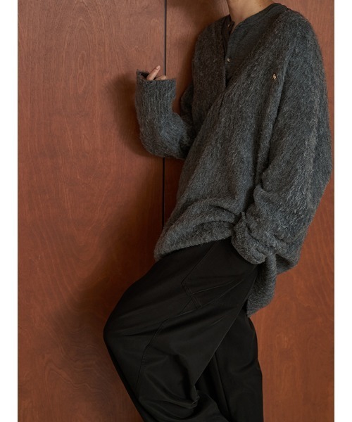 YENN ニット セーター 「 YENN / イエン 」ALPACA MIX TUNIC PULLOVER