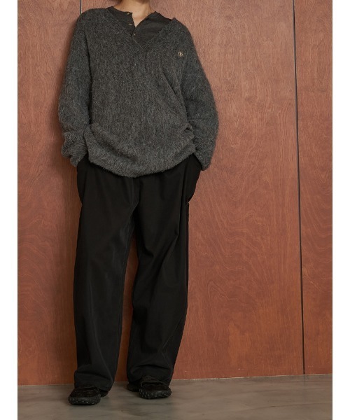 YENN ニット セーター 「 YENN / イエン 」ALPACA MIX TUNIC PULLOVER