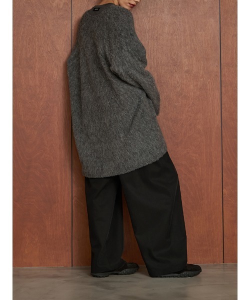 YENN ニット セーター 「 YENN / イエン 」ALPACA MIX TUNIC PULLOVER