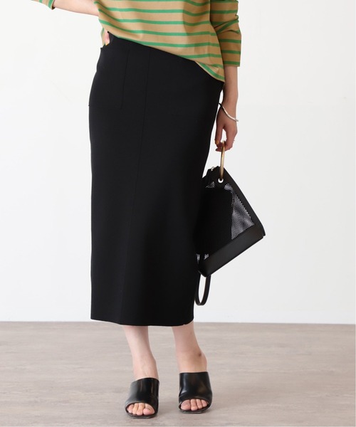 VERMEIL par iena（ヴェルメイユパーイエナ） スカート 38 ブラック