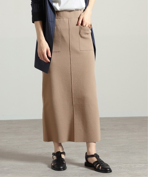 VERMEIL par iena（ヴェルメイユパーイエナ） スカート 38 ブラック