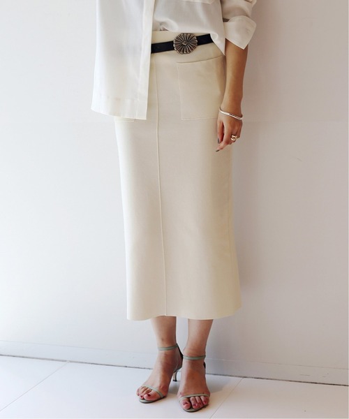 「VERMEIL par iena」 スカート 38 ブラック レディース_画像3