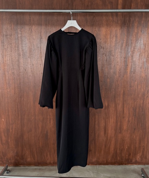 Amiur（エミレ） ワンピース balloon sleeve waist tuck ops