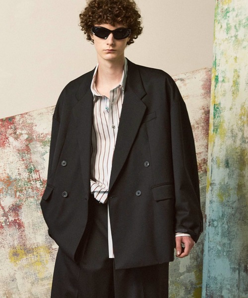 MAISON SPECIAL（メゾンスペシャル） テーラードジャケット 0 ブラック