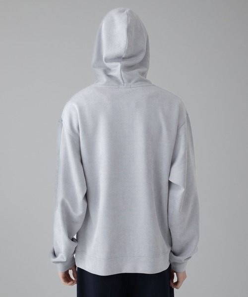 BROWNY パーカー BROWNY/「25年秋冬新作」フェイクスウェードZIP