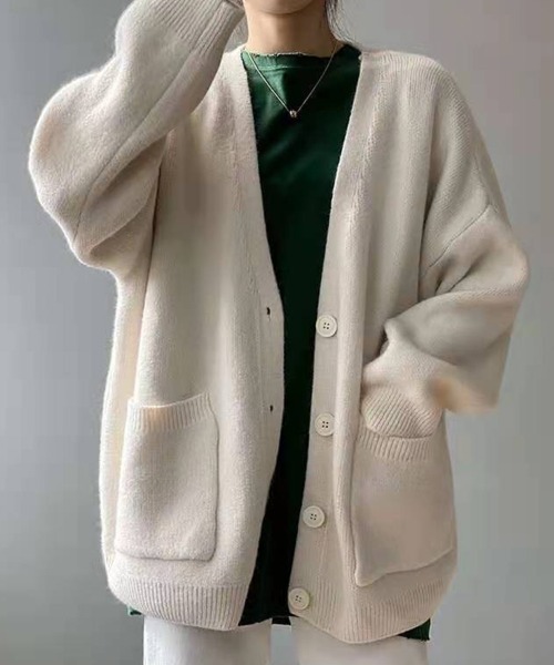 ほぼ新品★*Sofia Vネック カーディガン 美品！】ドゥーズィエムクラス*Sofia Vネック カーディガン