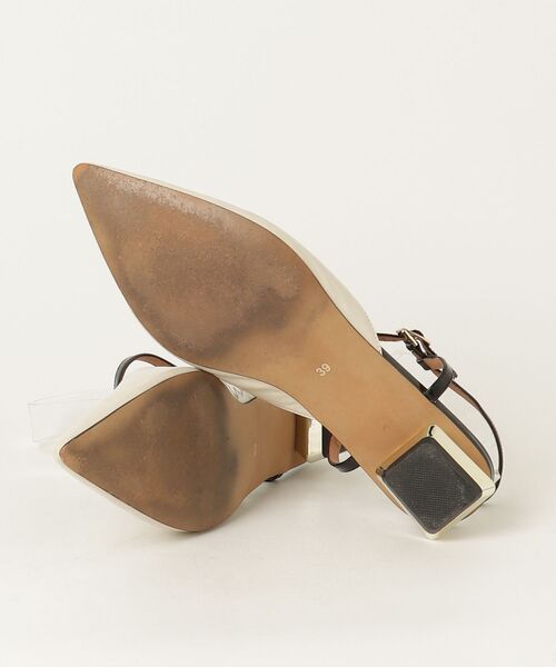 「Daniella&GEMMA」 パンプス 39 ホワイト レディース_画像3