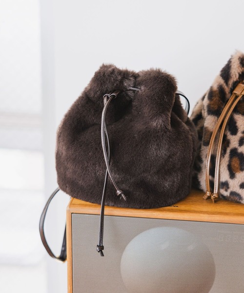 GLOBAL WORK（グローバルワーク） ショルダー ショルダーバッグ ファー