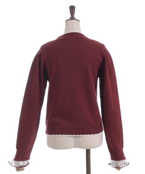 axes femme（アクシーズ ファム） ニット セーター ハートジャカード