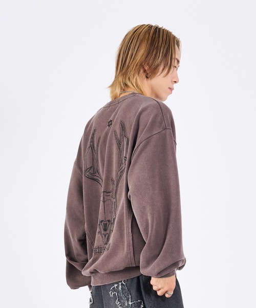 古着　ヴィンテージ　sweat スウェット　トレーナー　ビックサイズ　ファンシー RE730 トレーナー スウェット スカルビンテージ古着系トレーナー