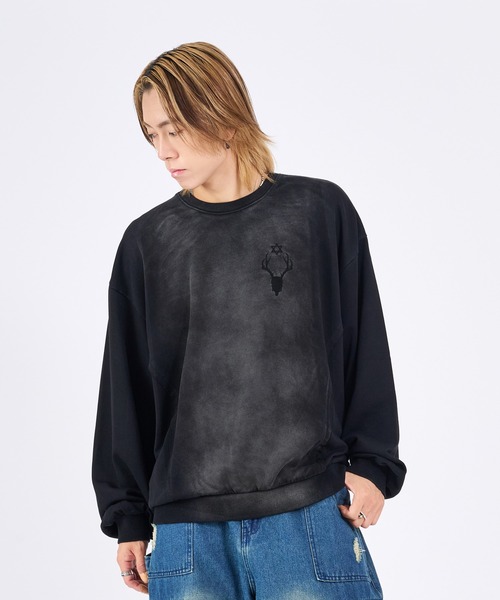 古着　ヴィンテージ　sweat スウェット　トレーナー　ビックサイズ　ファンシー RE730 トレーナー スウェット スカルビンテージ古着系トレーナー