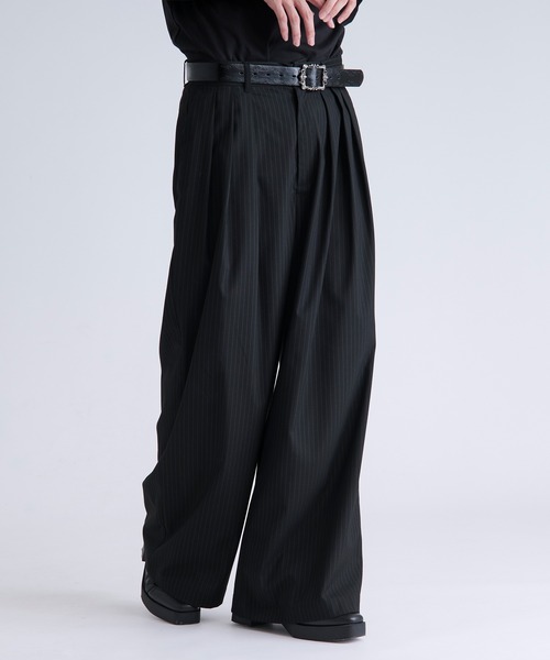 Ellno Loset（エルノロゼット） スラックス 3タックアソートワイド