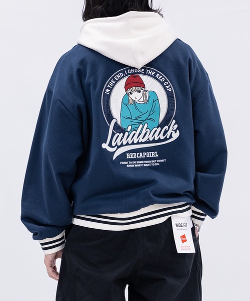 【希少】USA製REDCAP レッドキャップ スタジャン アメカジ キルティング RED CAP GIRL（レッドキャプガール） スタジャン 「a-r」「RedCapGirl